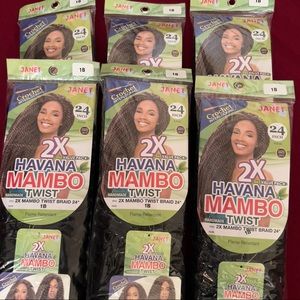 Janet 2X Havana Mambo Twist CROCHET.